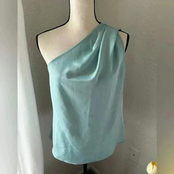 White House Black Market One-Shoulder Top - Picture 2 of 7